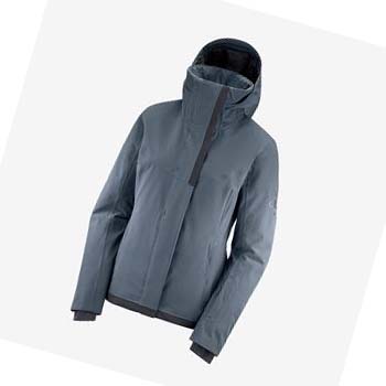 Chaquetas Salomon SPEED INSULATED Mujer Plateados | MX 2442VRW